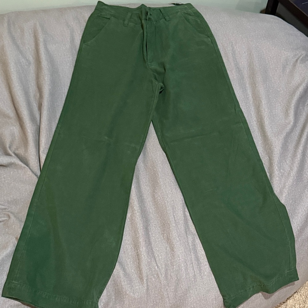 Kut from the Kloth women’s Dark Green Chinos